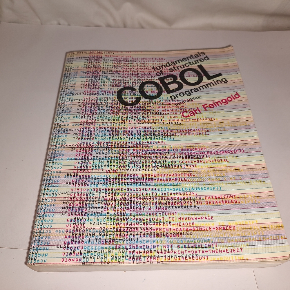 Fundamentals Of Structured Cobol Programming By C… - image 1
